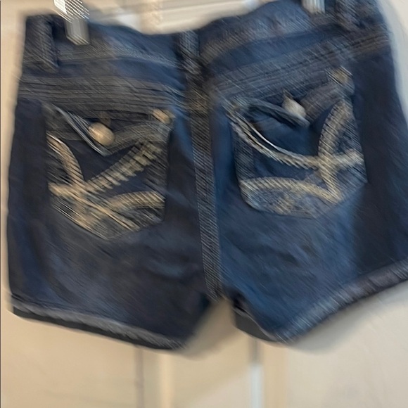 Wallflower Indigo Denim Shorts - Picture 5 of 7